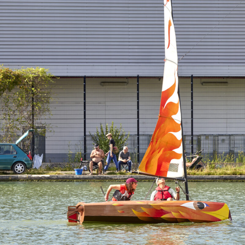 Pantin, place de la pointe, week end Odyssee